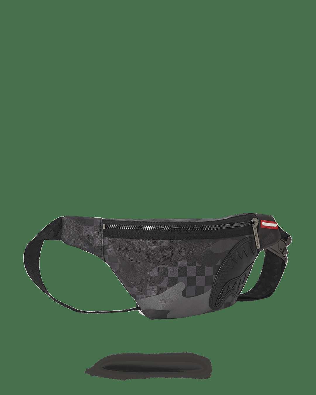 Waist bag Sprayground 3am Never Sleep Savvy Crossbody μαυρα | 1692KDXMA