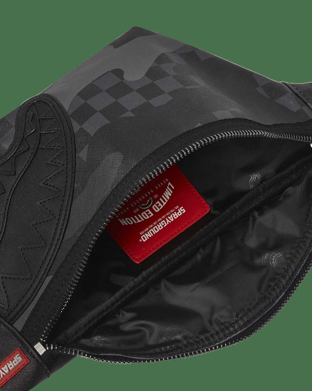 Waist bag Sprayground 3am Never Sleep Savvy Crossbody μαυρα | 1692KDXMA