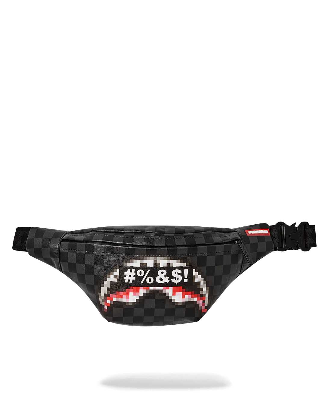 Waist bag Sprayground Censored Savvy Crossbody μαυρα | 1970NXZPQ