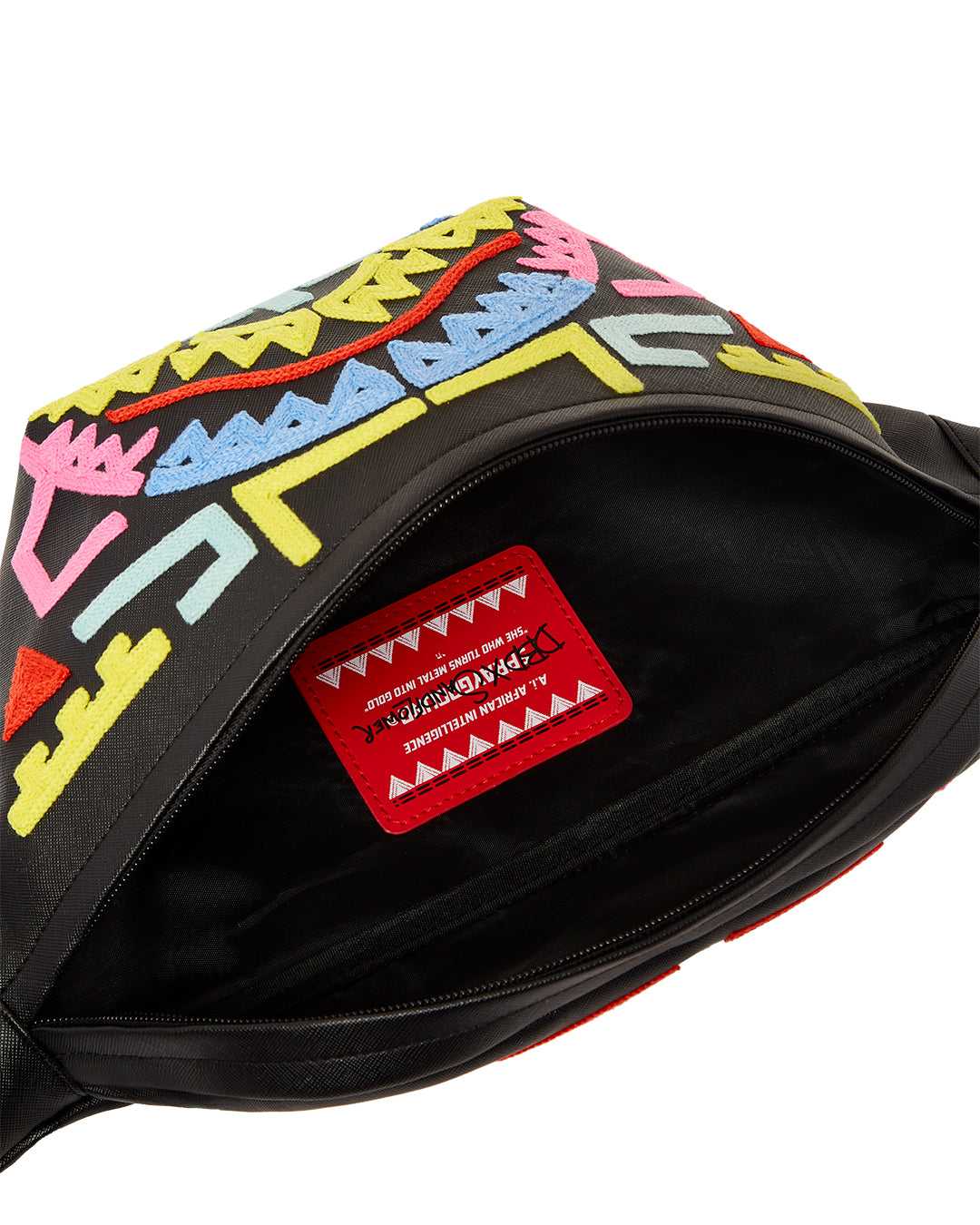 Waist bag Sprayground Electric Retro Crossbody μαυρα | 6571SQTVR