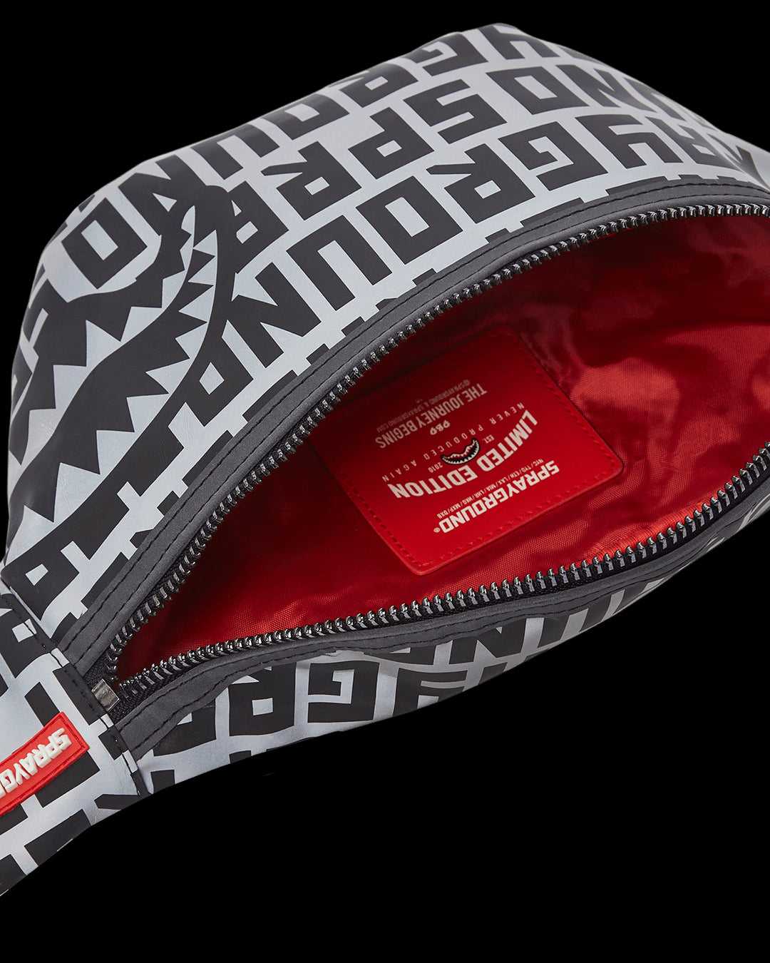 Waist bag Sprayground Infinity 3m Savvy Crossbody μαυρα | 4967GJCOL