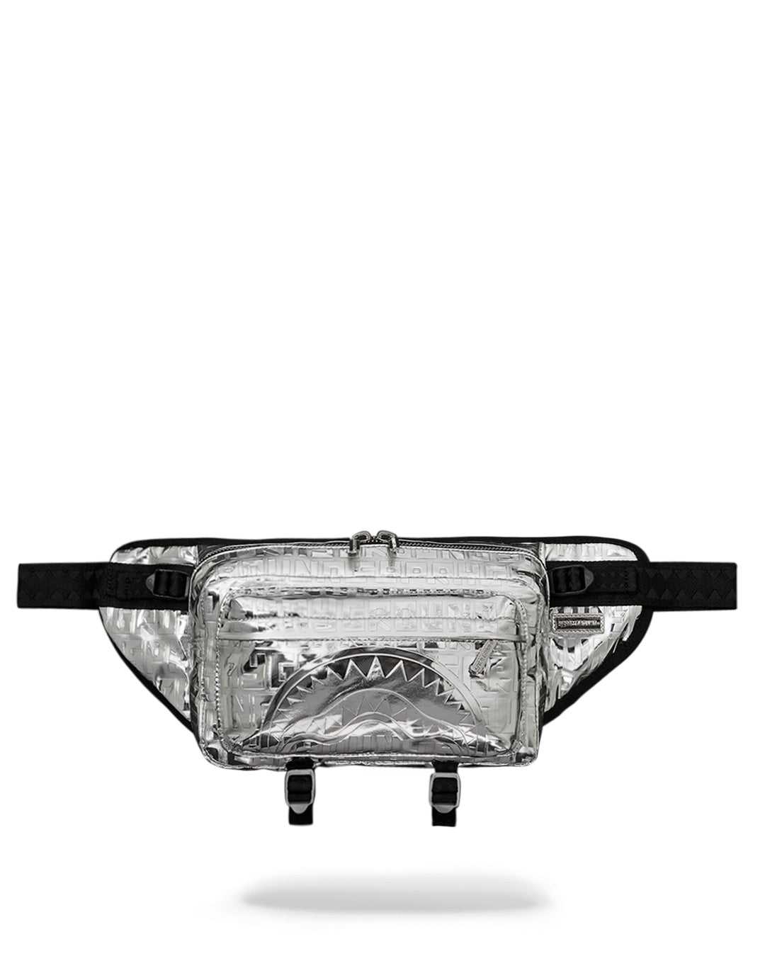 Waist bag Sprayground Metallic Infiniti Crossbody μεταλλικός ασημι | 0148MENSD