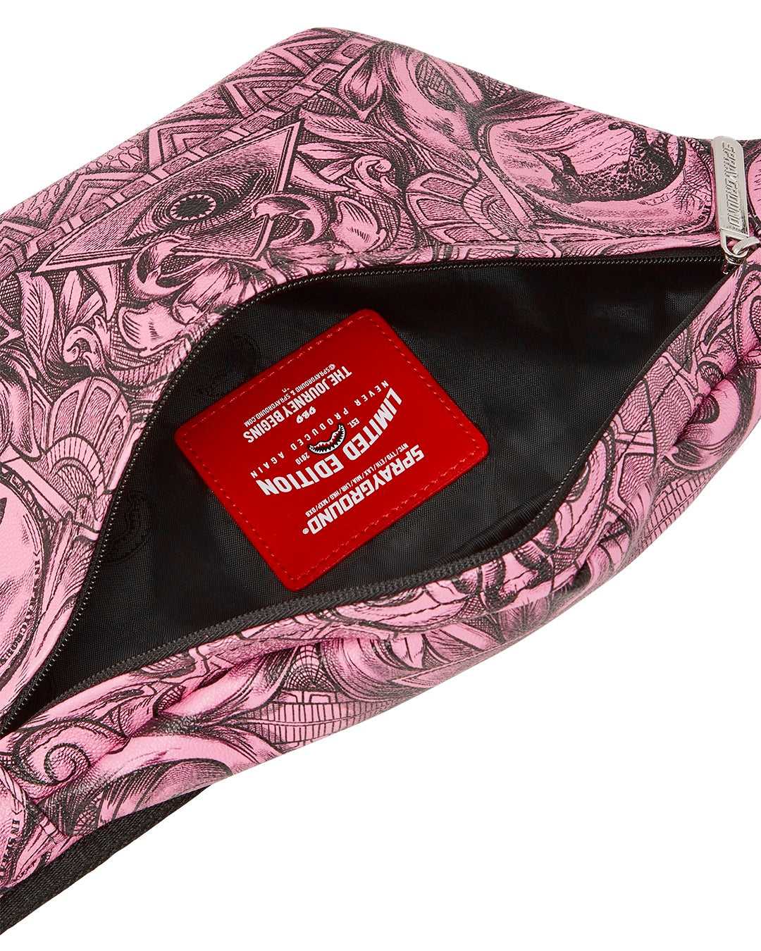 Waist bag Sprayground Mone Ytechnique Savvy Crossbody ροζ | 5381GKPIJ