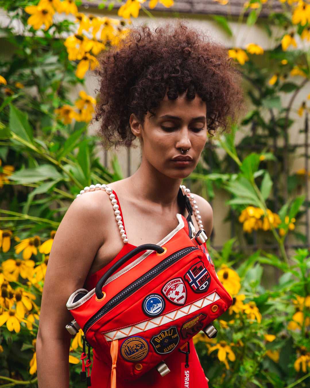 Waist bag Sprayground Patches Crossbody κοκκινα | 7286MPKHX