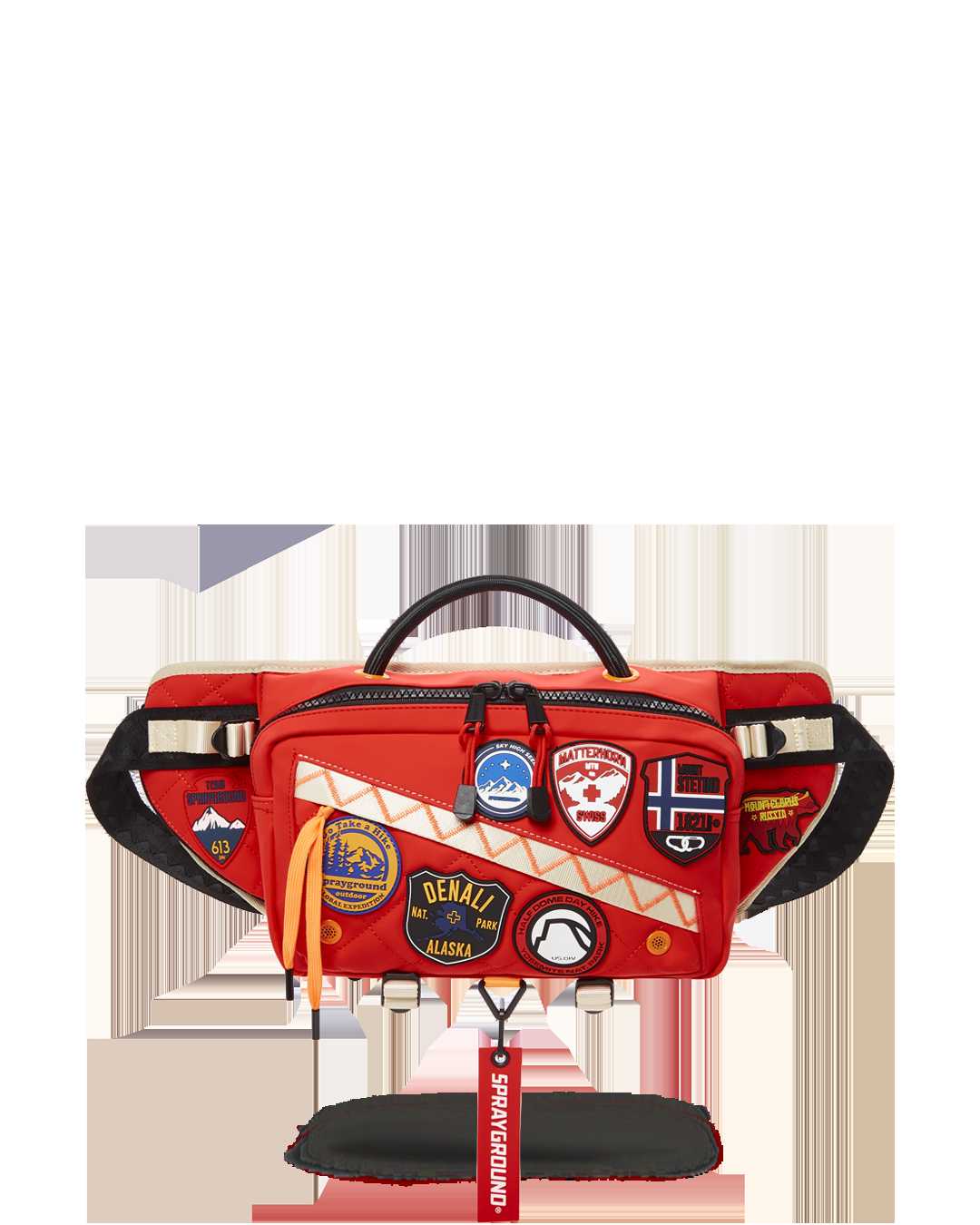 Waist bag Sprayground Patches Crossbody κοκκινα | 7286MPKHX