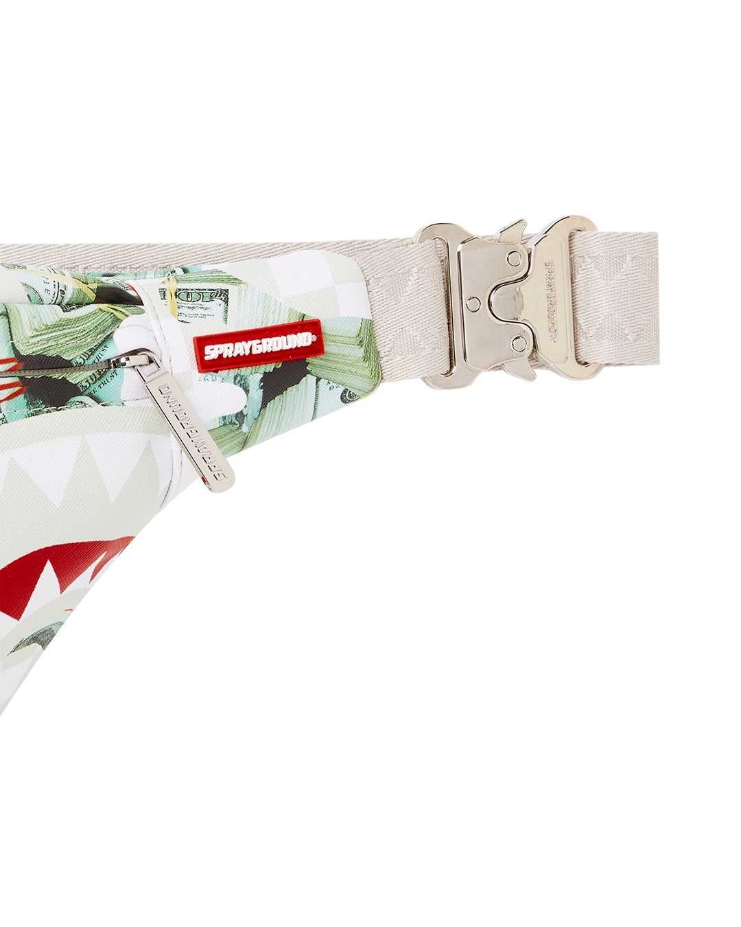 Waist bag Sprayground Powder Savvy Crossbody ασπρα | 6389MPGID