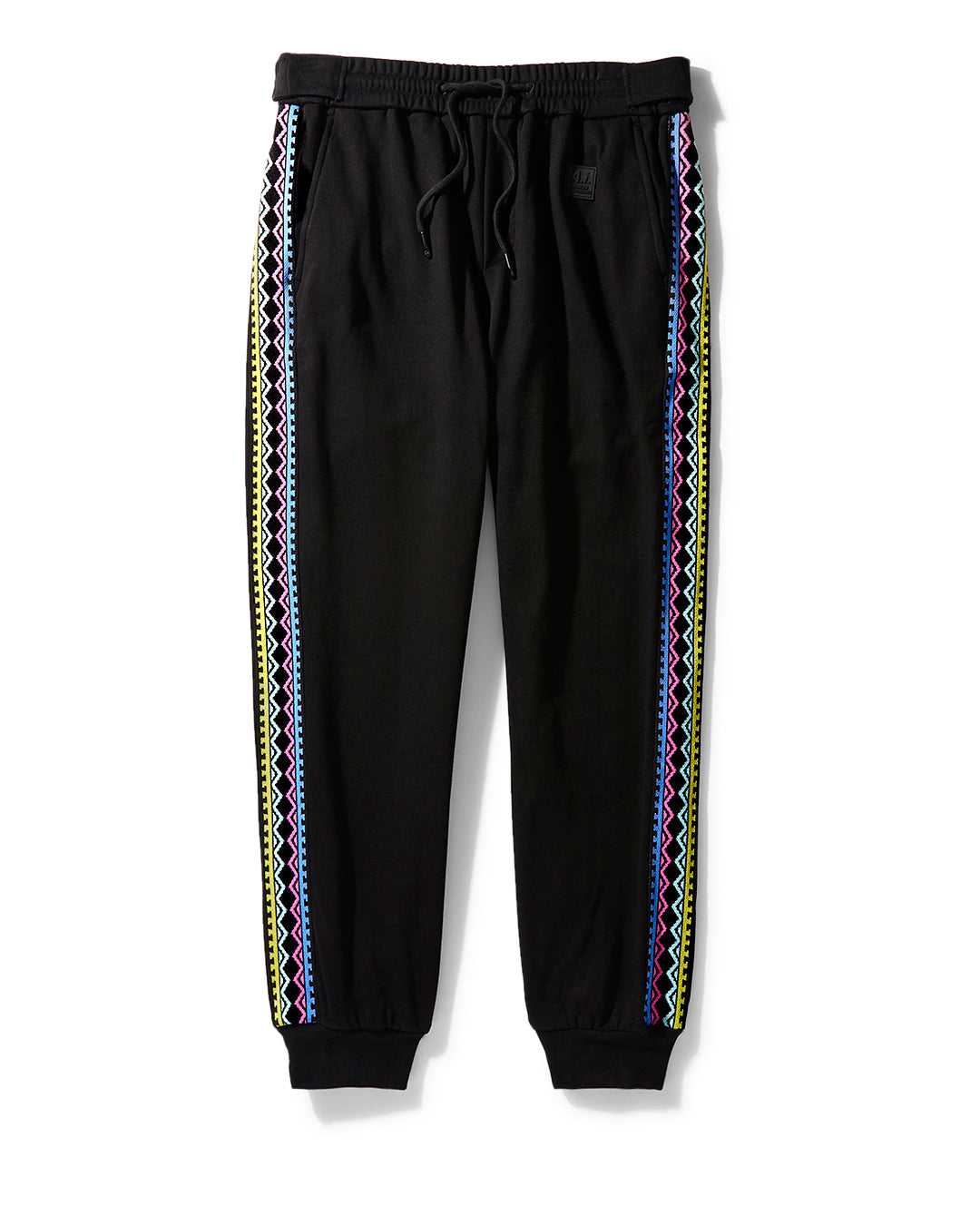 Παντελονι Jogger ανδρικα Sprayground Ai Tribal Electric Neon μαυρα | 8173SATJD