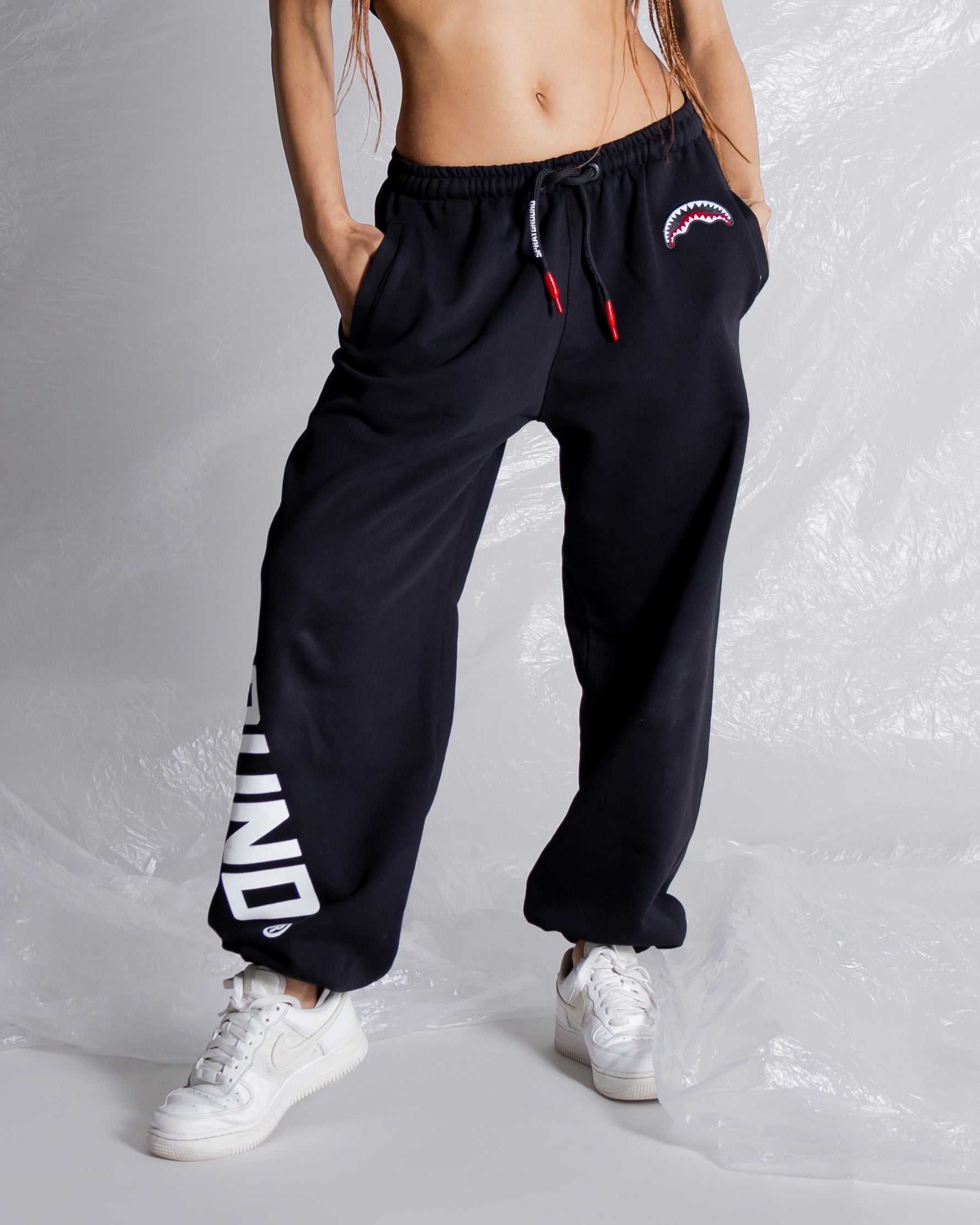 Παντελονι Jogger γυναικεια Sprayground Joggersgy Sprayground μαυρα | 6385NXKPB