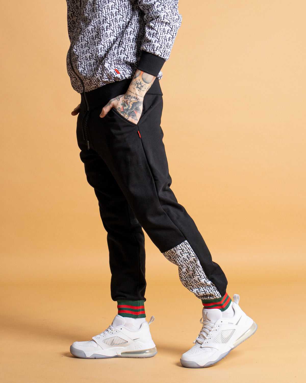 Παντελονι Jogger ανδρικα Sprayground Sg All Day Pants μαυρα | 5237MRNGY