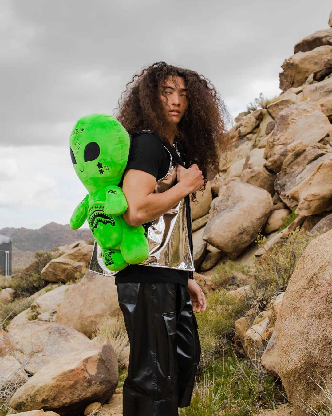 Σακιδια Sprayground Alien Plush πρασινο | 6753YPKGC