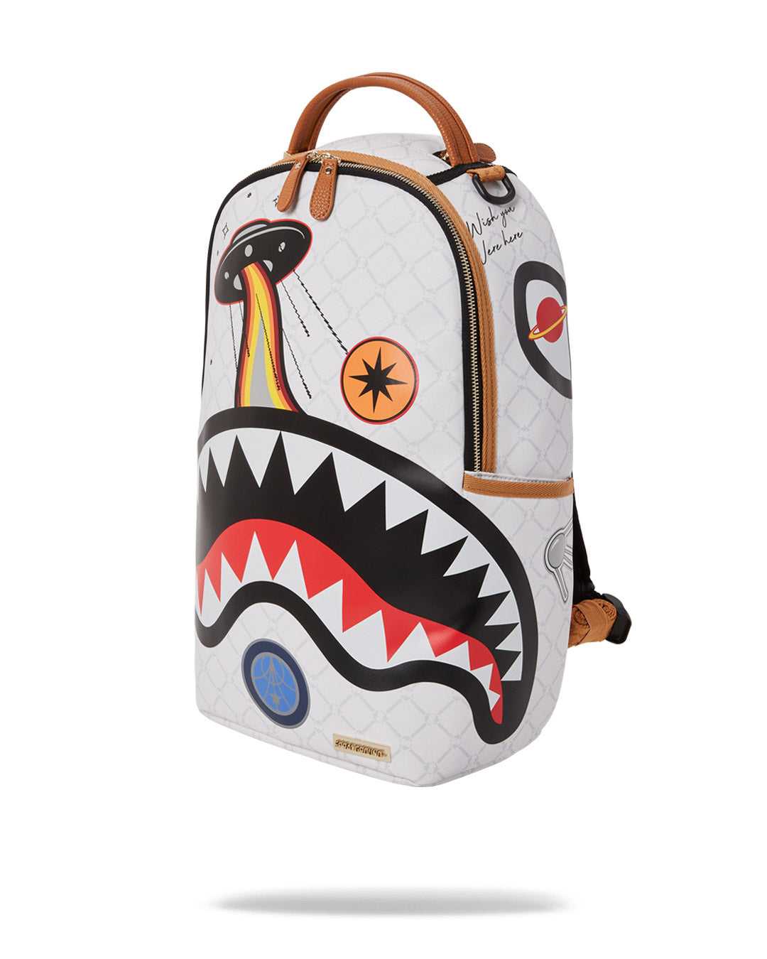 Σακιδια Sprayground Alien Rich ασπρα | 5481LBVSU