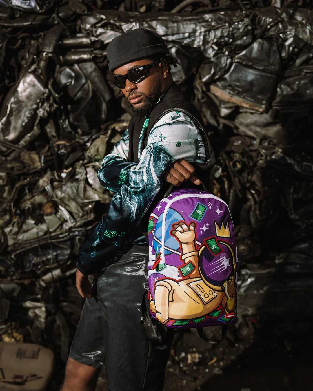 Σακιδια Sprayground Astro Design Mini μωβ | 2167IGDLE