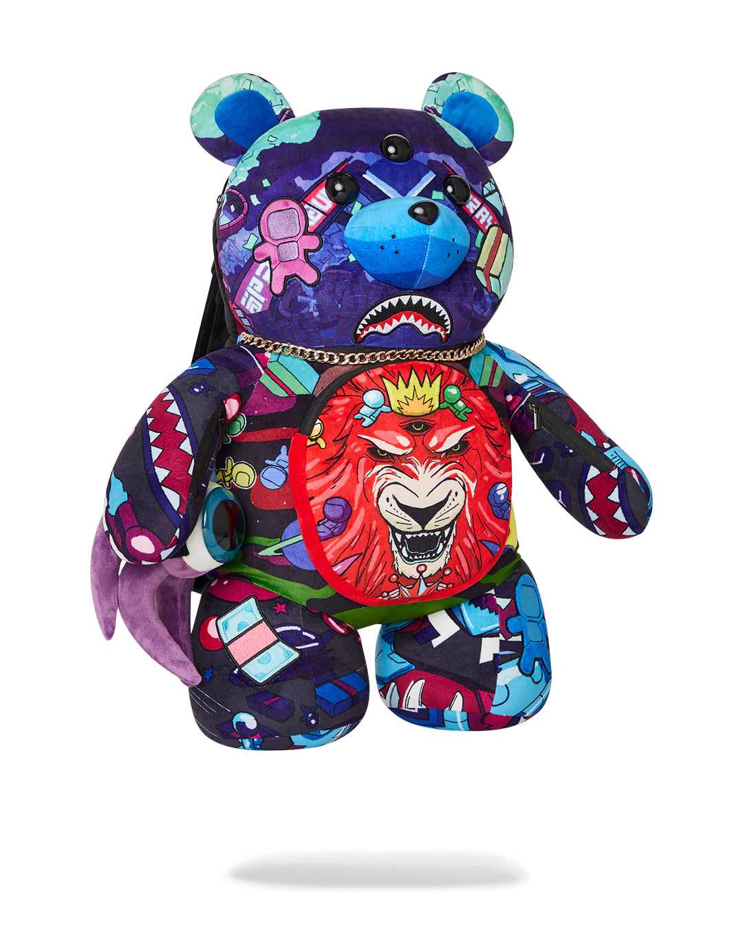 Σακιδια Sprayground Astro Psycho Bear μωβ | 5793SCOVL