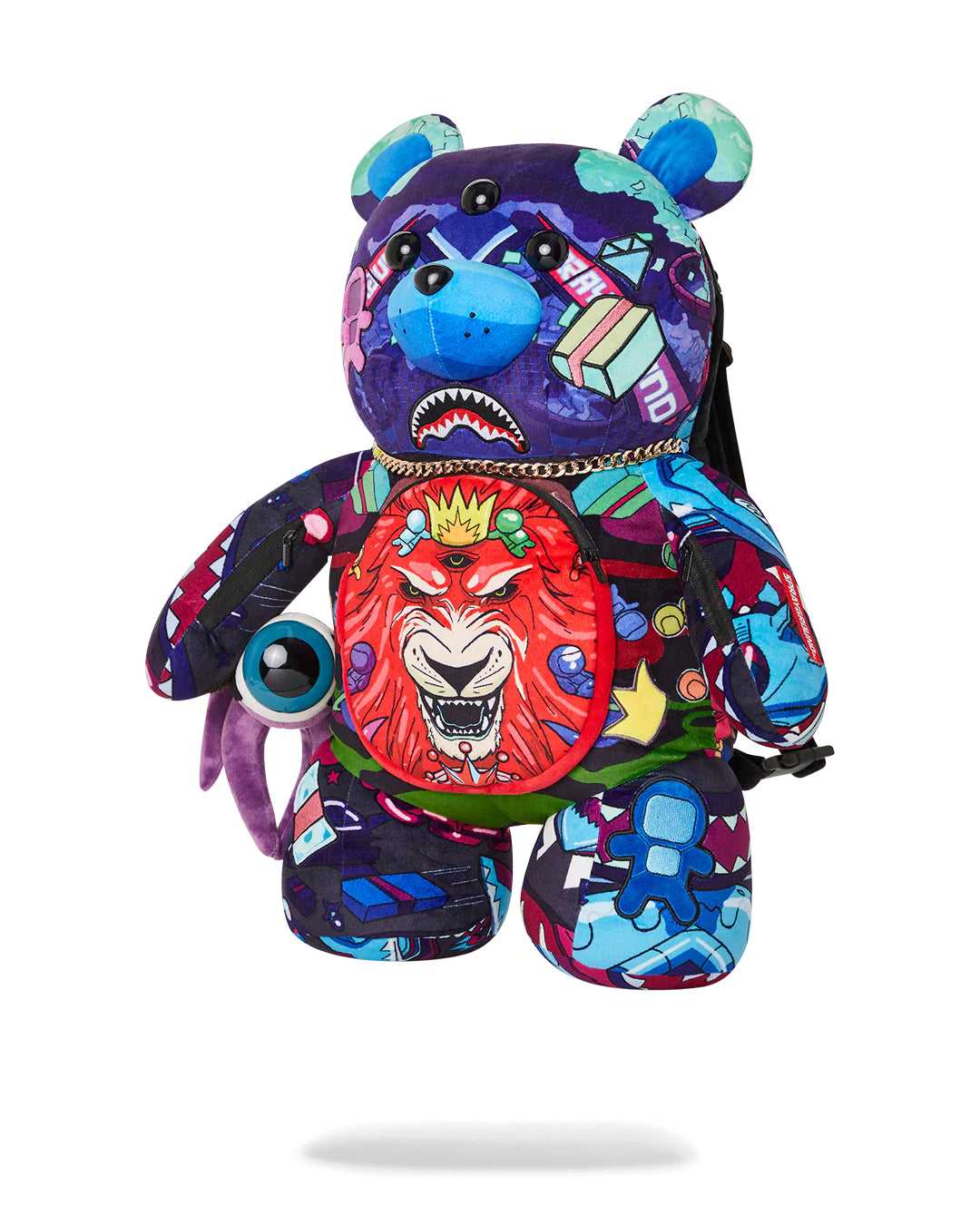 Σακιδια Sprayground Astro Psycho Bear μωβ | 5793SCOVL