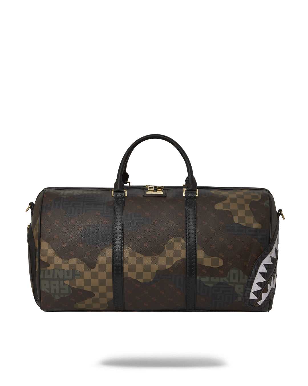 Τσαντεσ Sprayground Branded Duffle καμουφλάζ καφε | 4972ODMYP