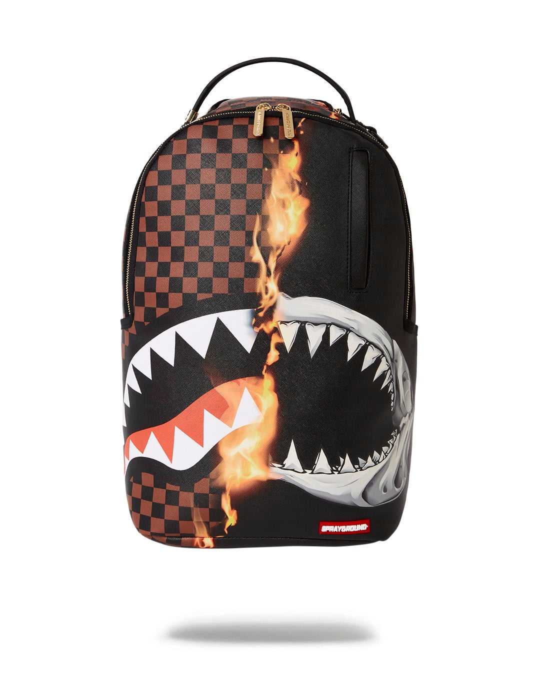 Σακιδια Sprayground Burnt Sharks In Paris Dlx μαυρα | 6570AYXCW