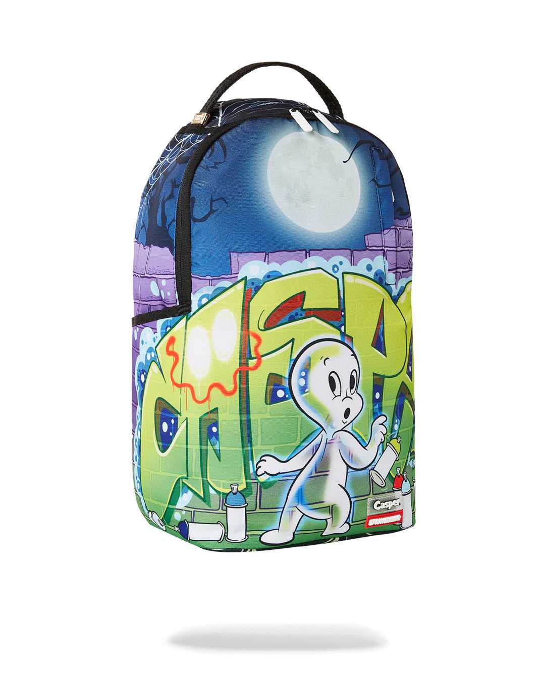 Σακιδια Sprayground Casper Graffiti ασπρα | 4670XEJMW