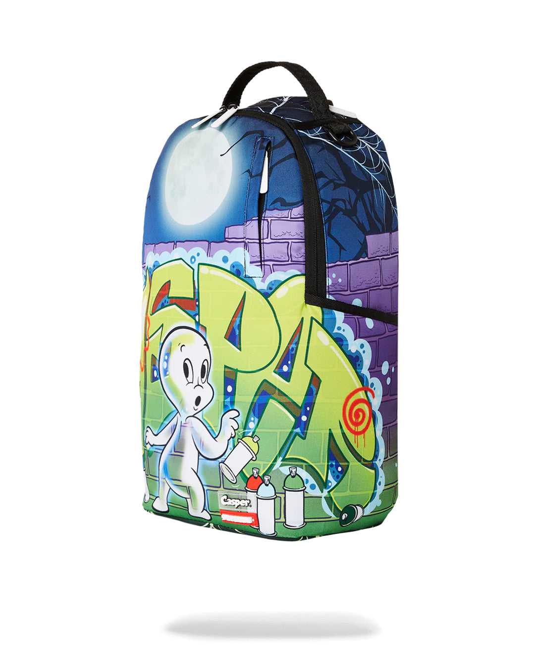 Σακιδια Sprayground Casper Graffiti ασπρα | 4670XEJMW