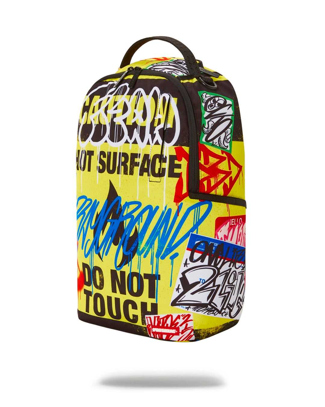 Σακιδια Sprayground Caution Trash κίτρινα | 2496CDFRP