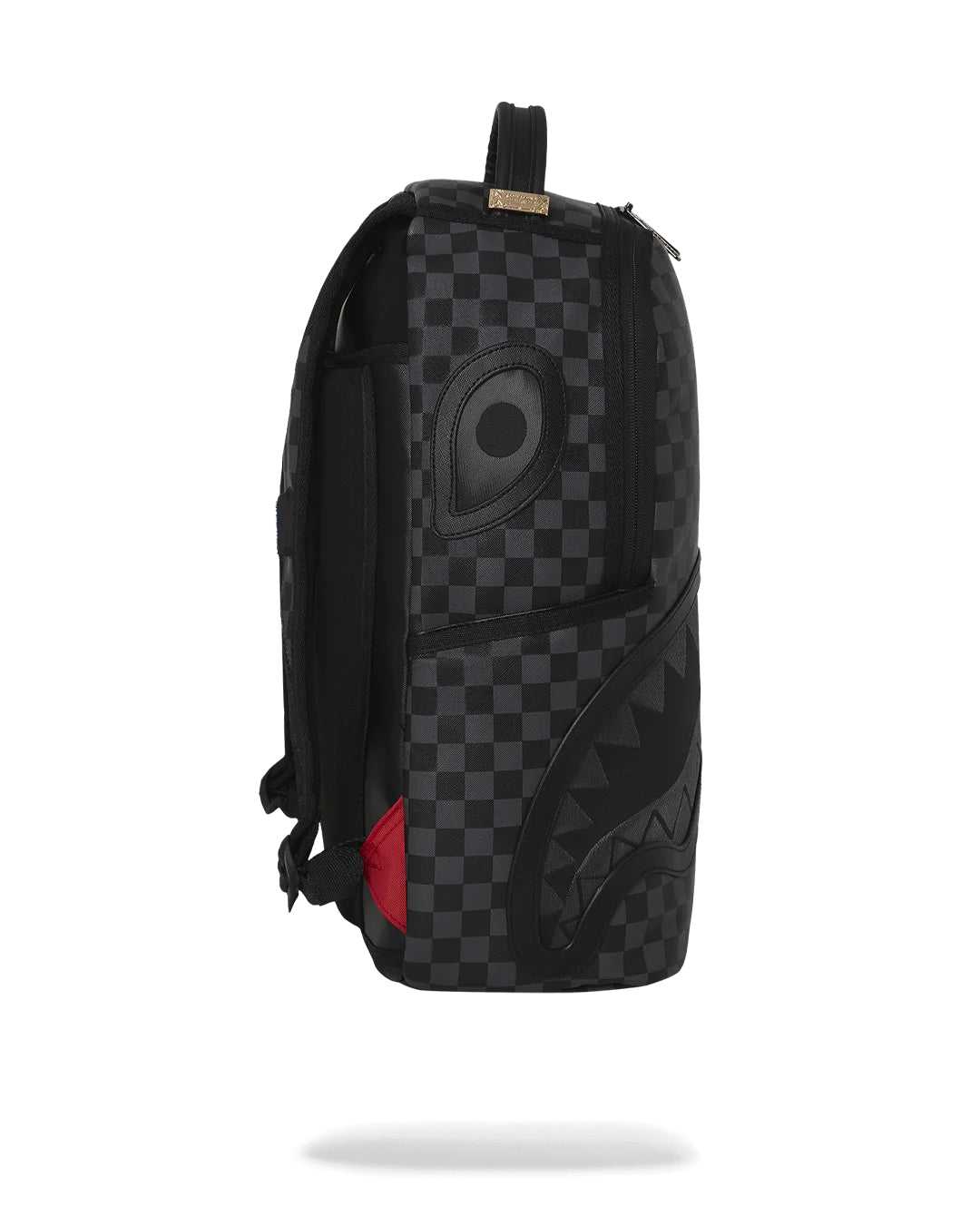 Σακιδια Sprayground Checkered Fiber Optic Shark μαυρα | 5094NJVDQ