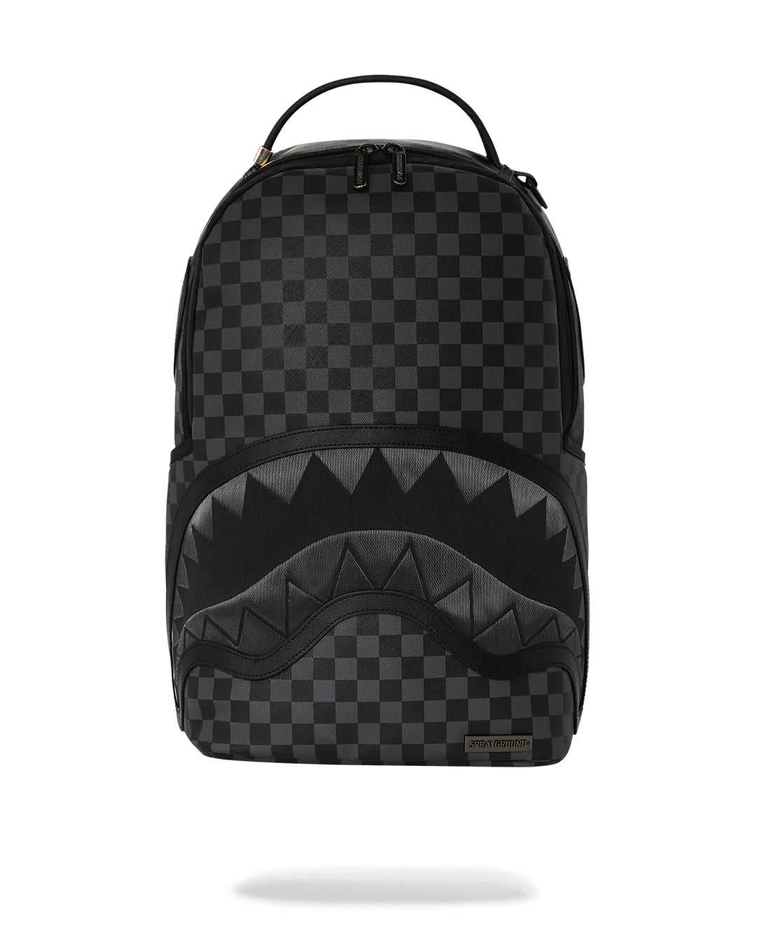 Σακιδια Sprayground Checkered Fiber Optic Shark μαυρα | 5094NJVDQ