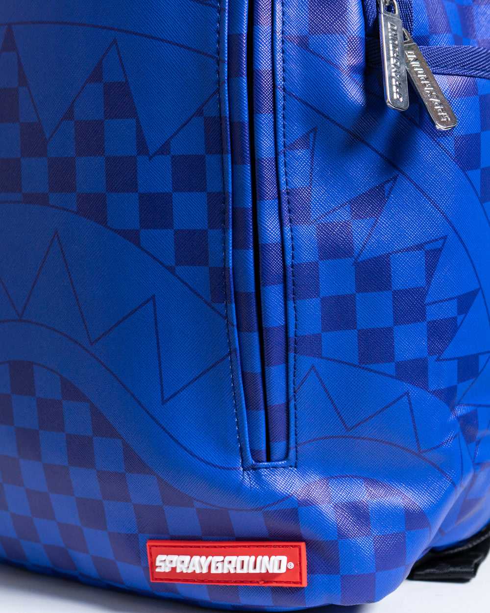 Σακιδια Sprayground Checkered Shark μπλε μπλε | 4362AJISK