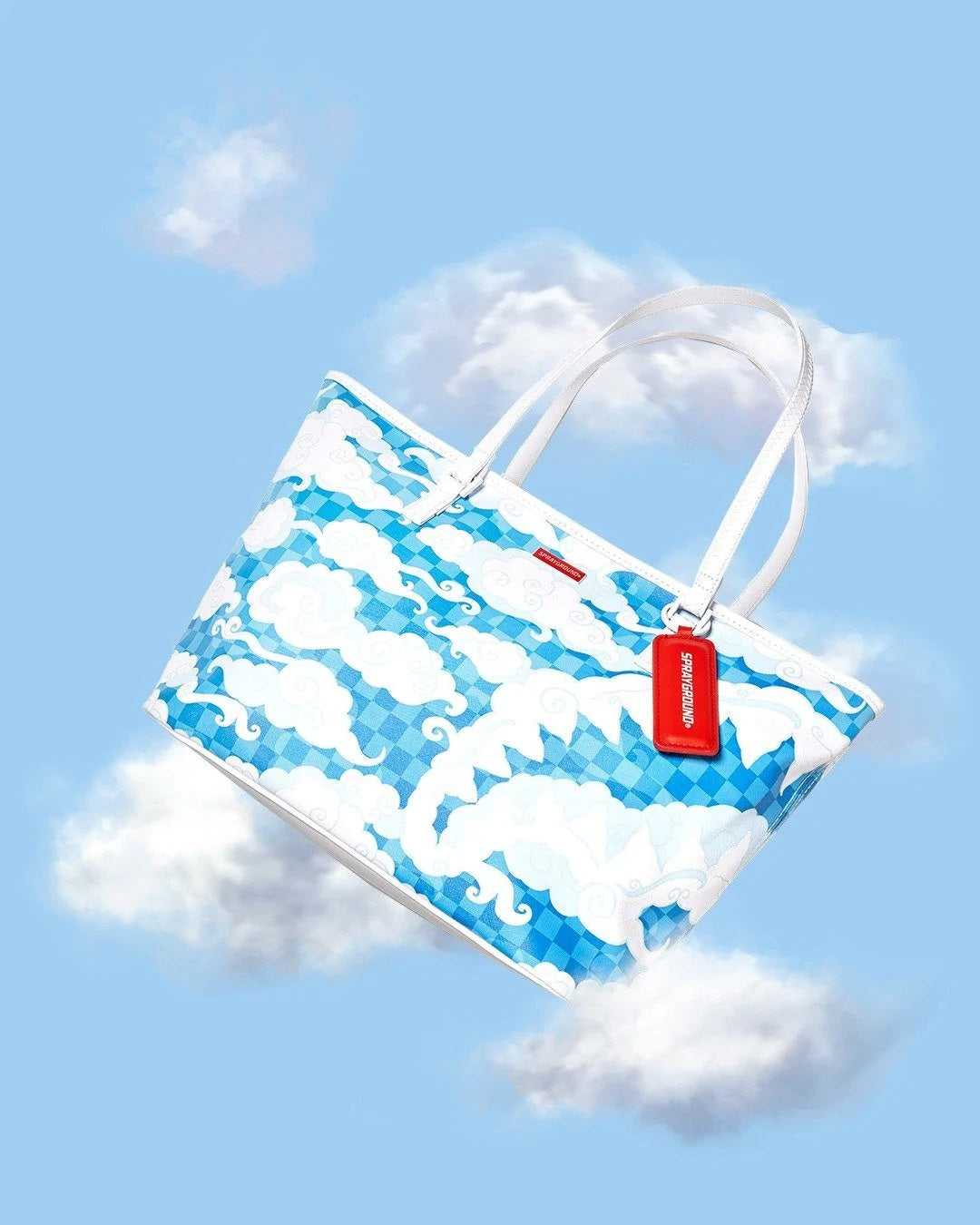 Τσαντεσ Sprayground Cloud Dragon Tote μπλε | 5824YAQXW