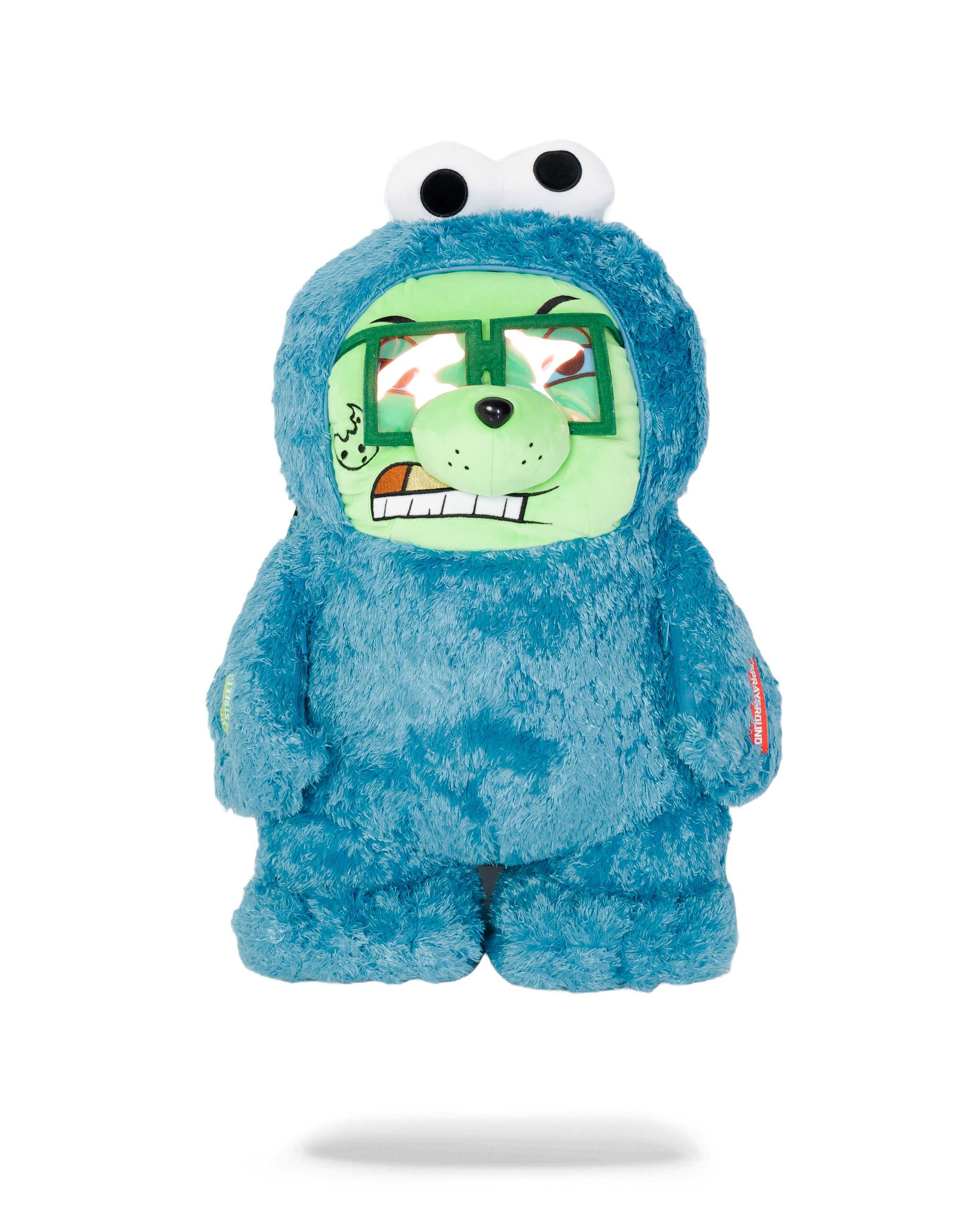 Σακιδια Sprayground Cookie Monster Money Bear μπλε | 3196HURNA