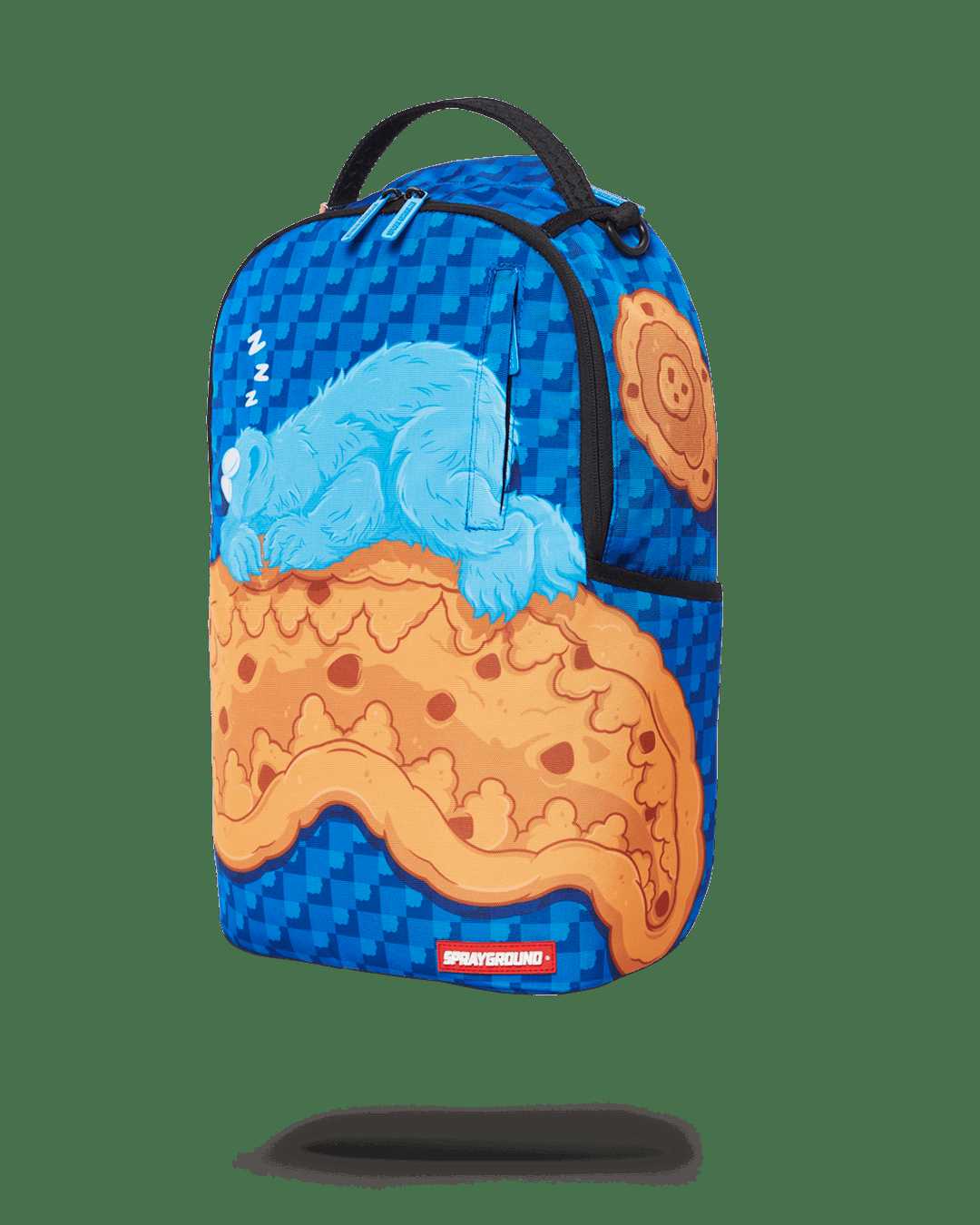 Σακιδια Sprayground Cookie Monster Sleeping μπλε | 3506QOZXL