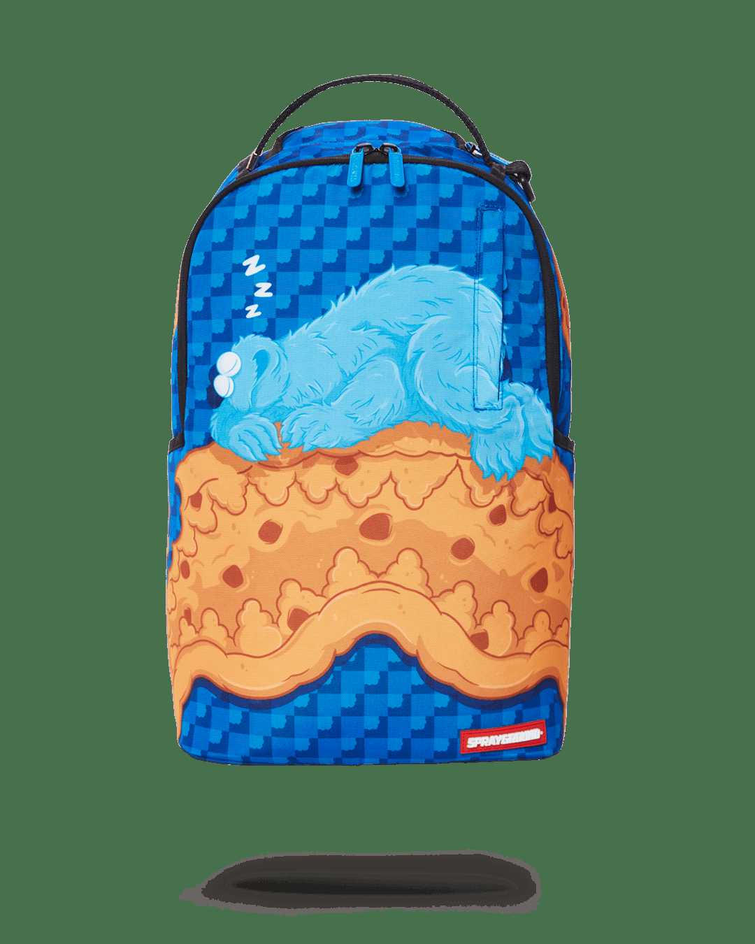 Σακιδια Sprayground Cookie Monster Sleeping μπλε | 3506QOZXL