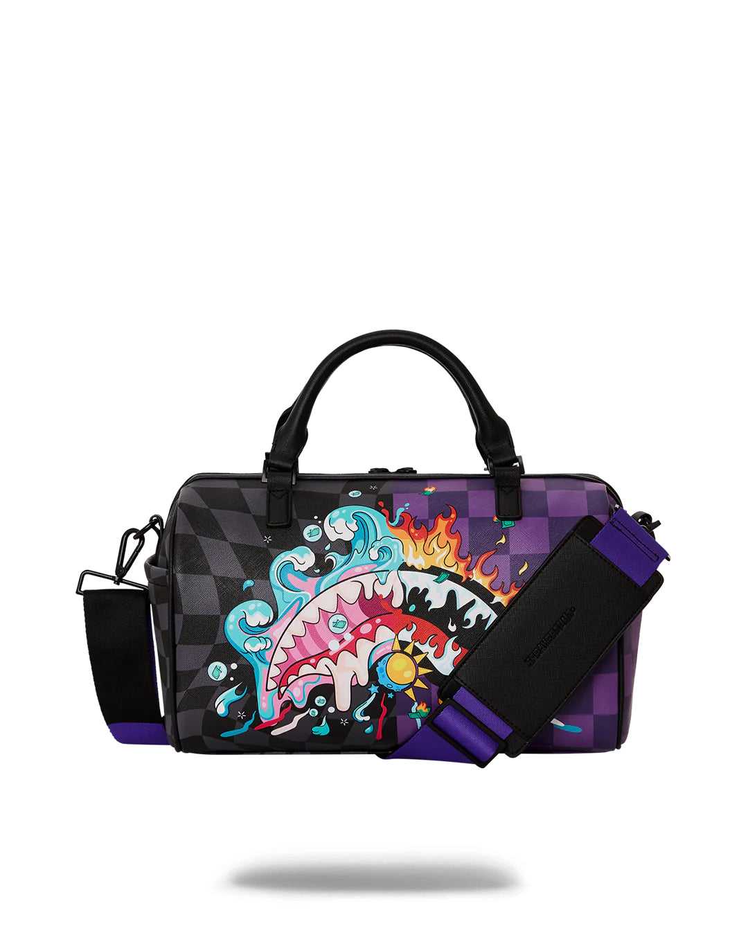 Τσαντεσ Sprayground Crazy Eyes Duffle μωβ | 3472HFCKG