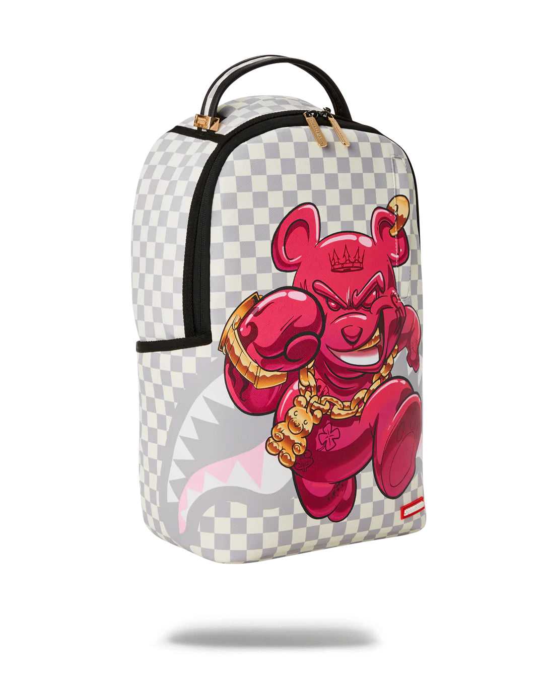 Σακιδια Sprayground Diablo Bear Otr Dlxr ροζ γκρι | 9723YWZLG