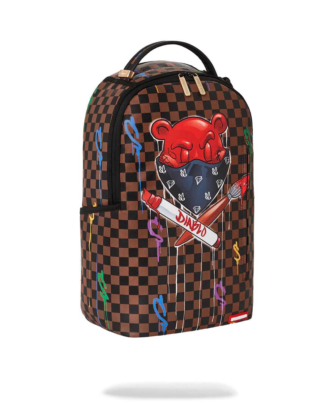 Σακιδια Sprayground Diablo Villain καφε | 9352DXJYK