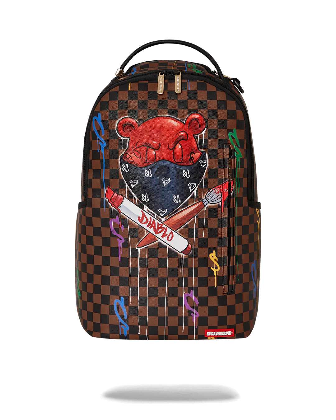 Σακιδια Sprayground Diablo Villain καφε | 9352DXJYK