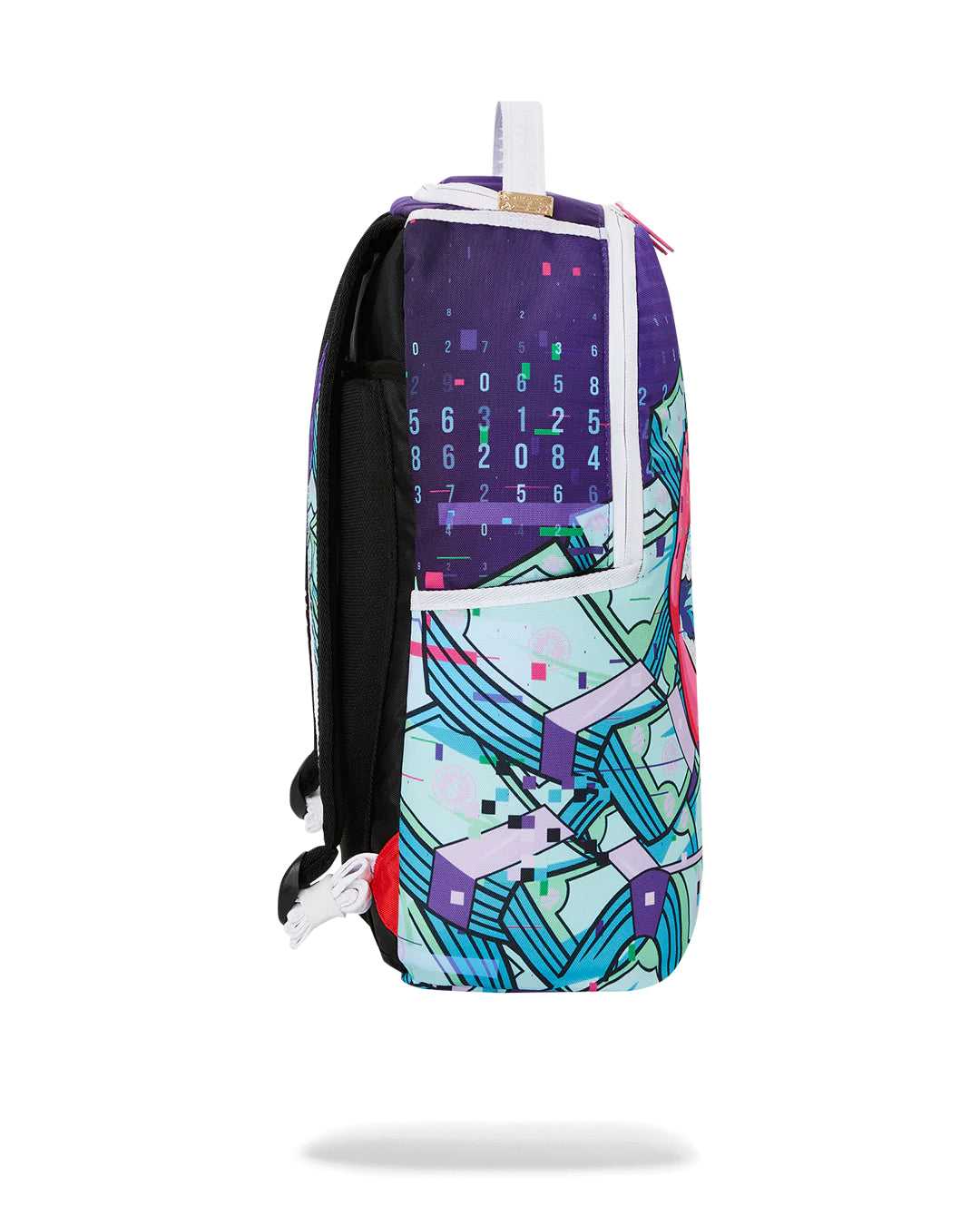 Σακιδια Sprayground Digital Money Lips μωβ | 8046VTSDL