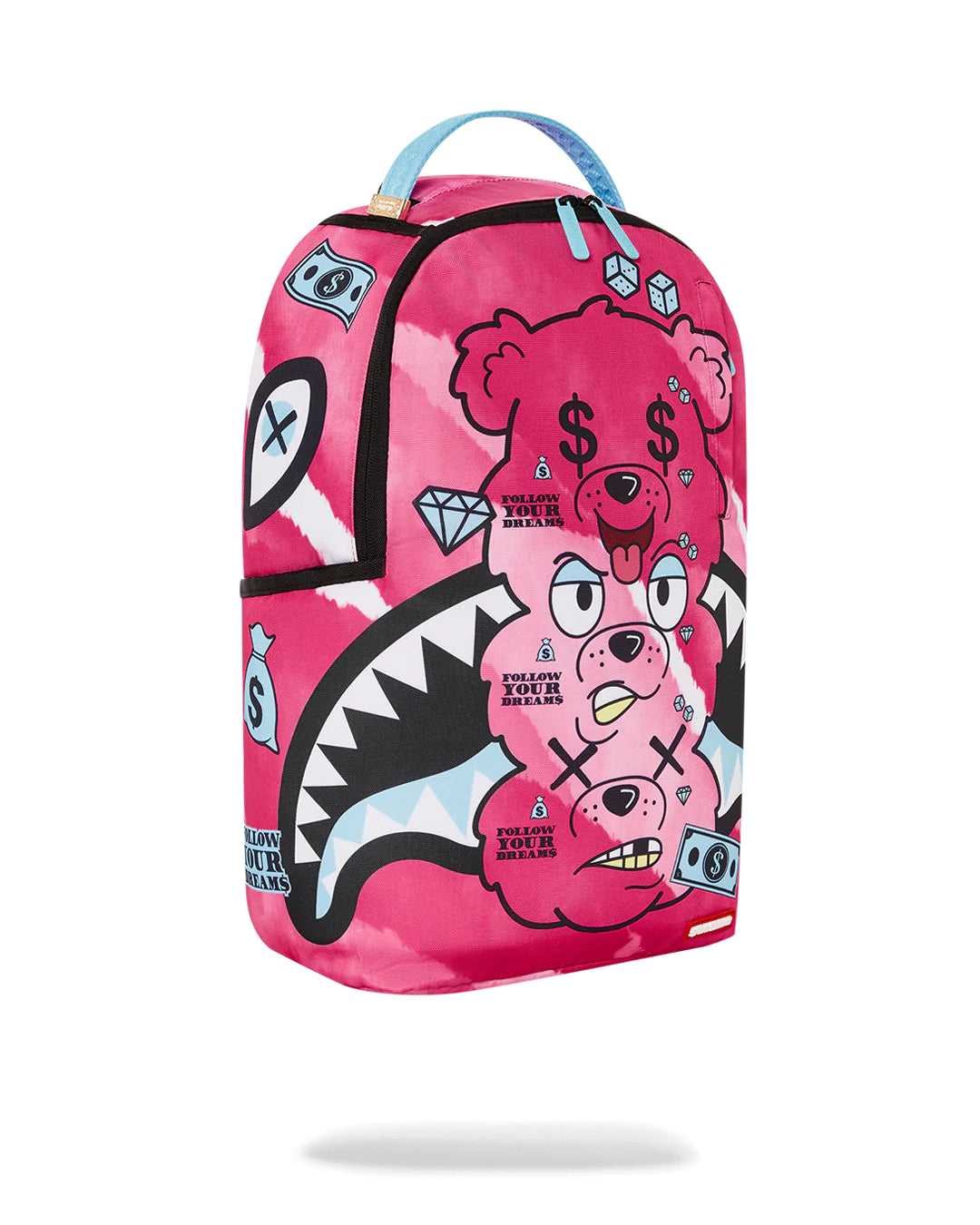 Σακιδια Sprayground Dlxr: Triple Head Crackbear: ροζ | 2374WGBQZ