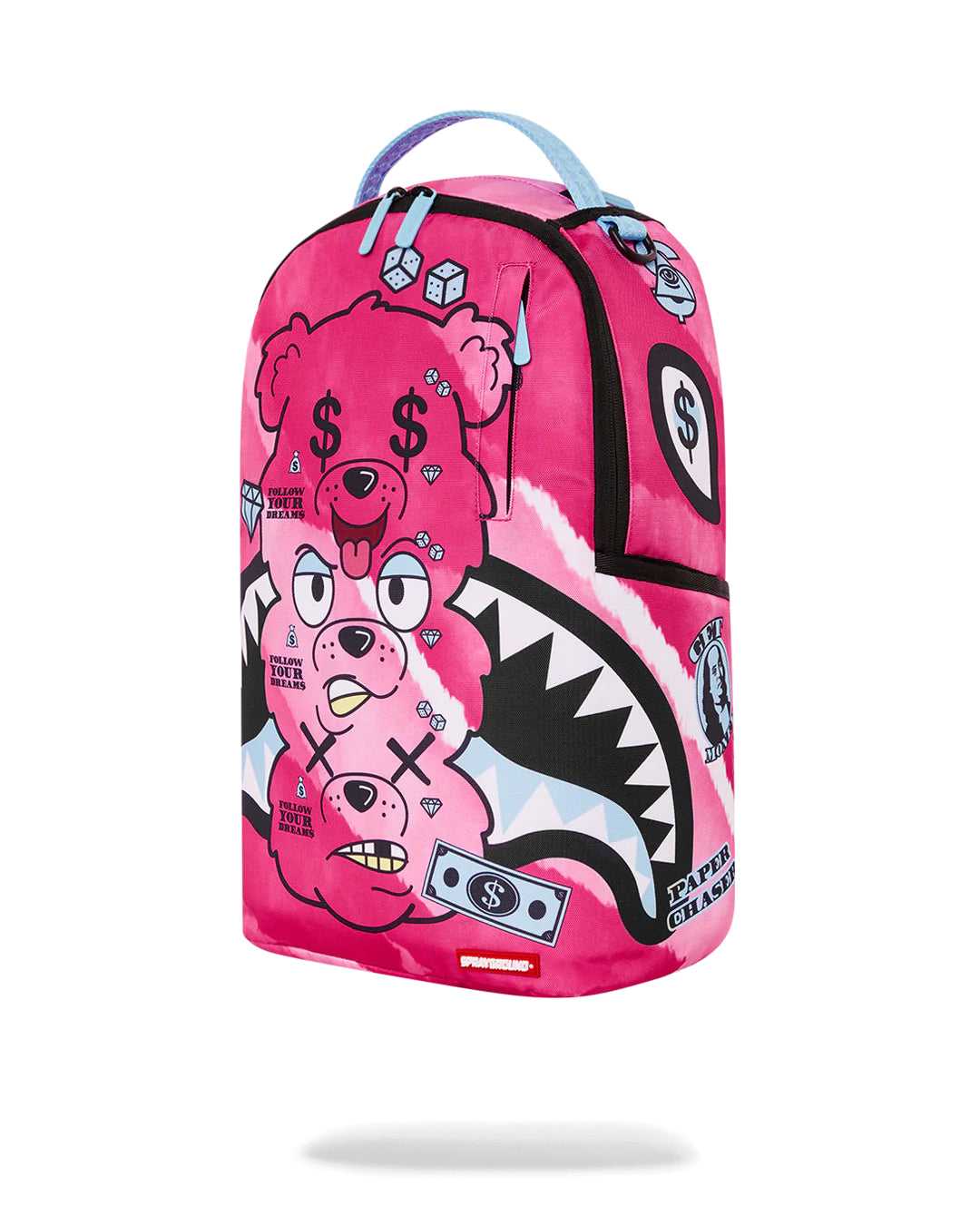 Σακιδια Sprayground Dlxr: Triple Head Crackbear: ροζ | 2374WGBQZ