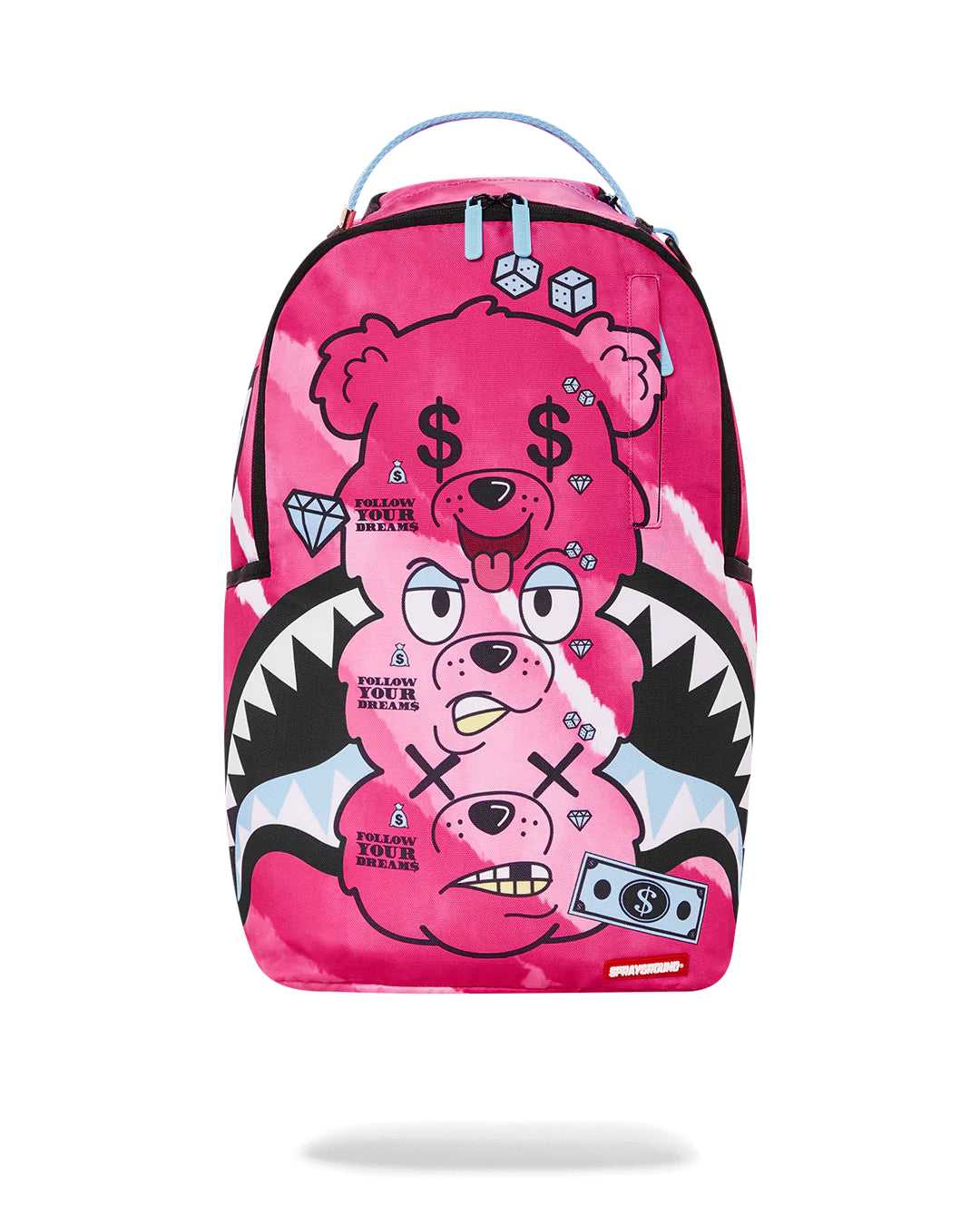 Σακιδια Sprayground Dlxr: Triple Head Crackbear: ροζ | 2374WGBQZ