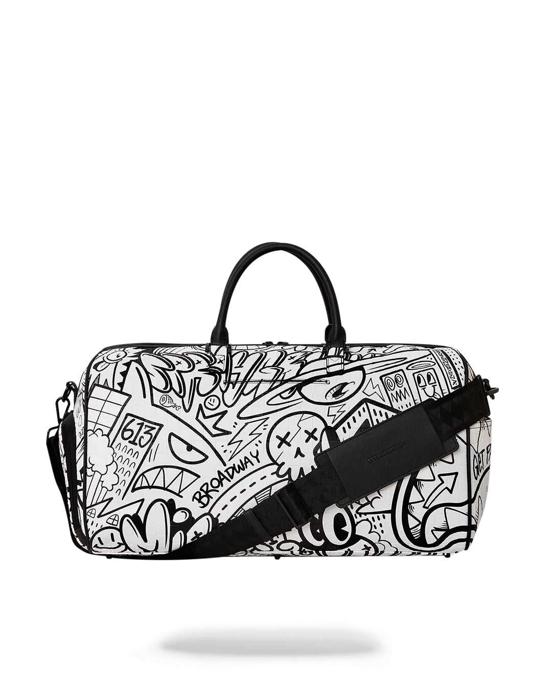 Τσαντεσ Sprayground Doodle Duffle ασπρα | 6891JUXYL