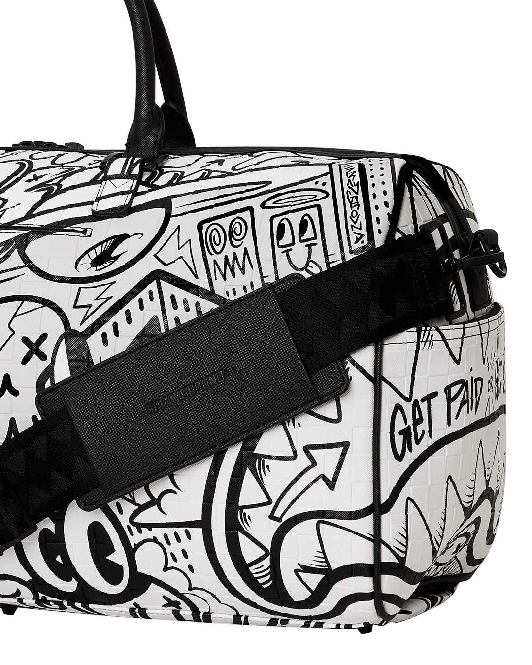 Τσαντεσ Sprayground Doodle Duffle ασπρα | 6891JUXYL