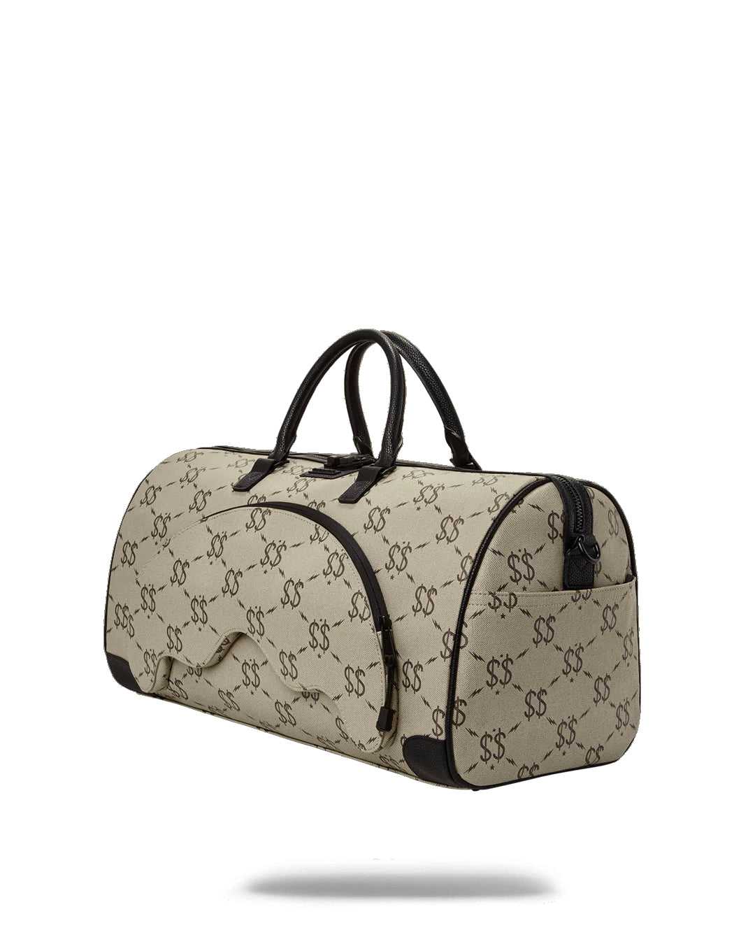 Τσαντεσ Sprayground Double Money Duffle γκρι | 6402KXCBQ