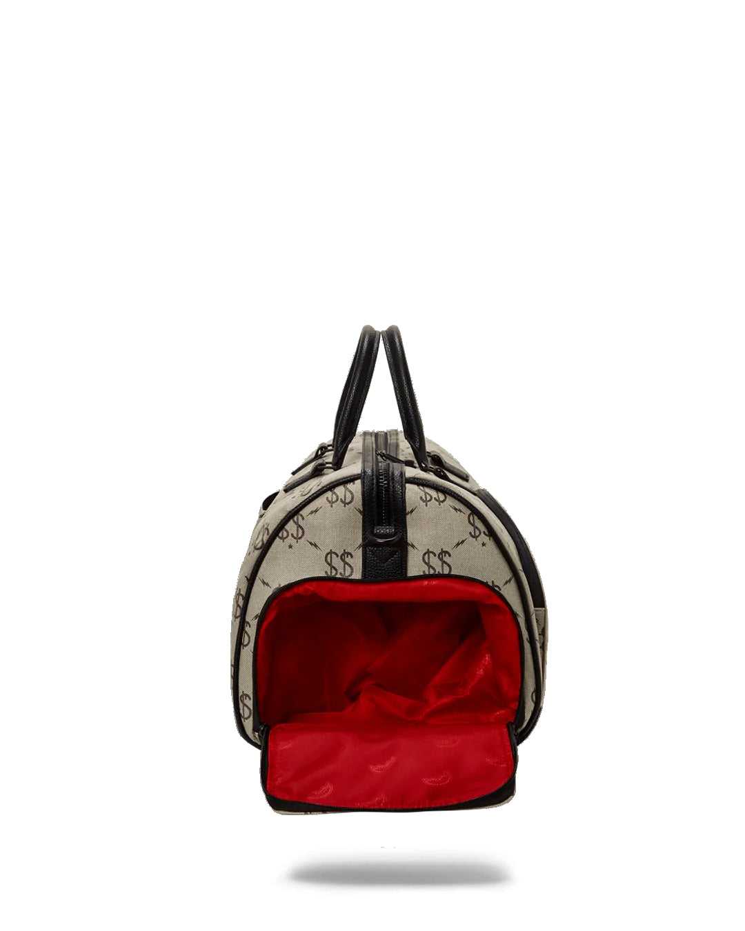 Τσαντεσ Sprayground Double Money Duffle γκρι | 6402KXCBQ