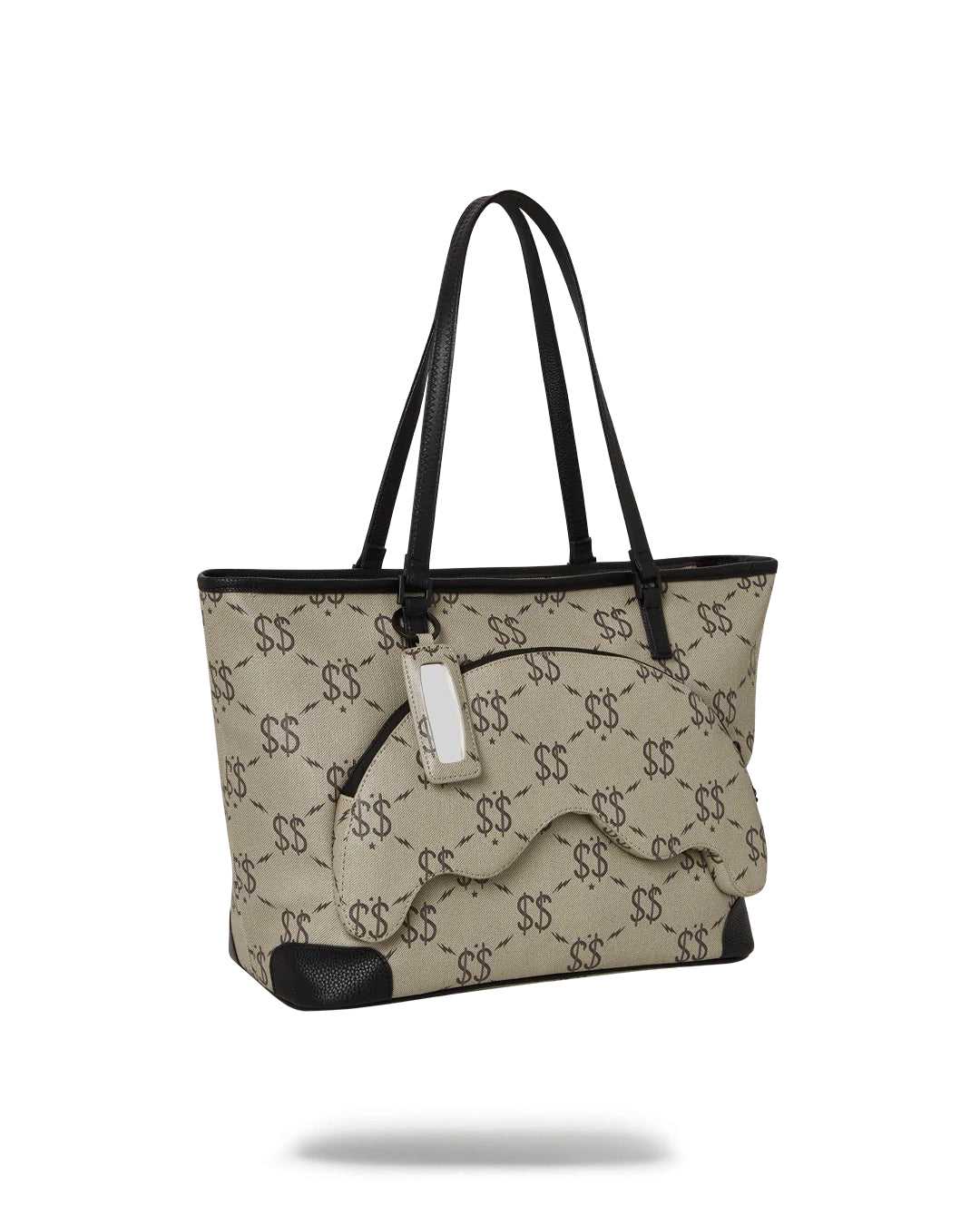 Τσαντεσ Sprayground Double Money Tote γκρι | 1597EQPGS