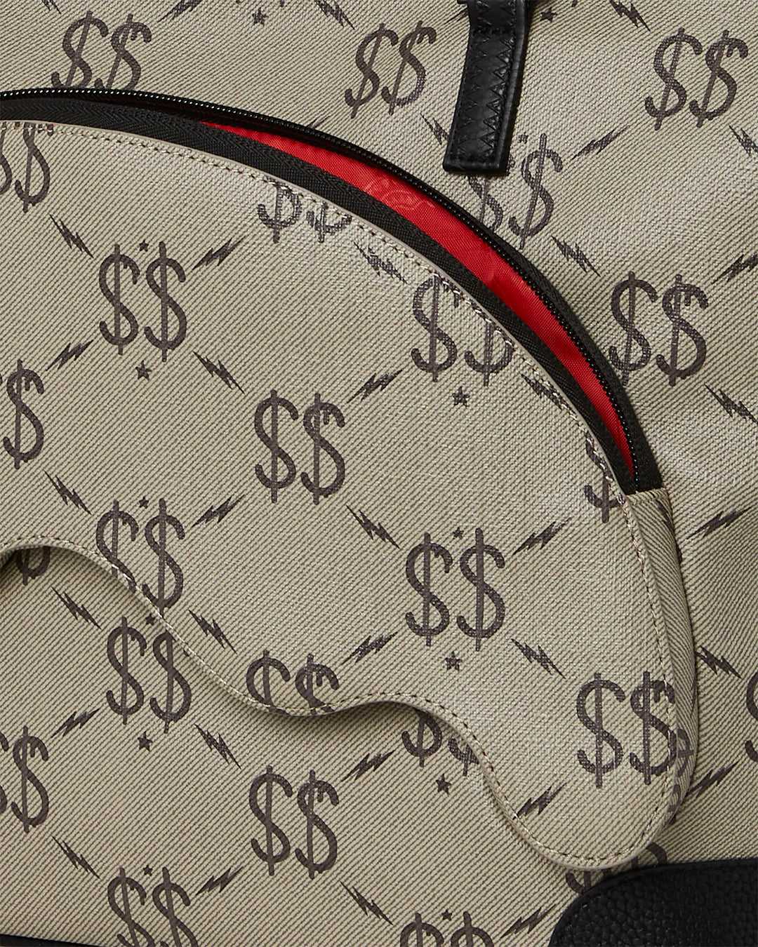 Τσαντεσ Sprayground Double Money Tote γκρι | 1597EQPGS