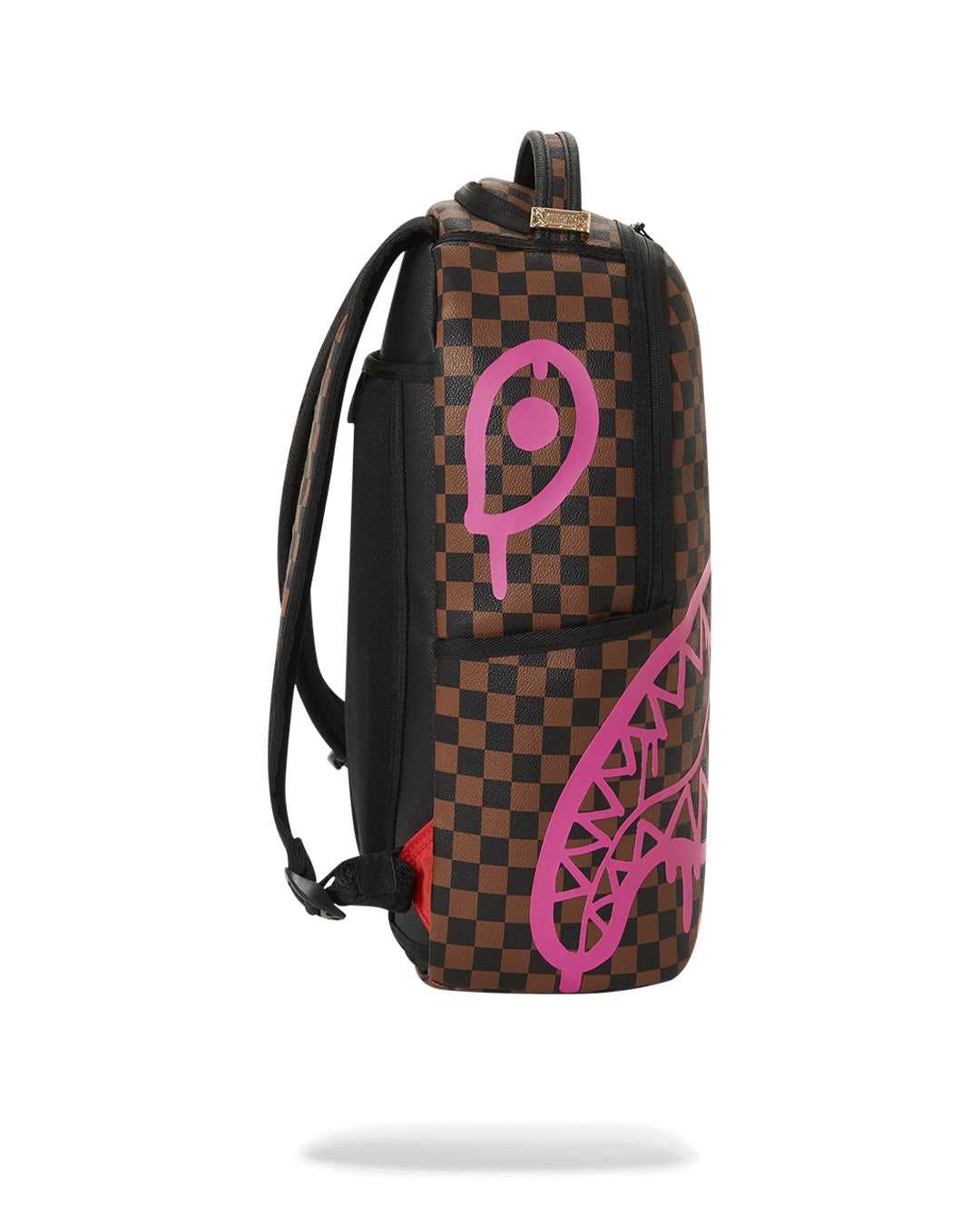 Σακιδια Sprayground Drip Check Dlx ροζ καφε | 8159VEFLI