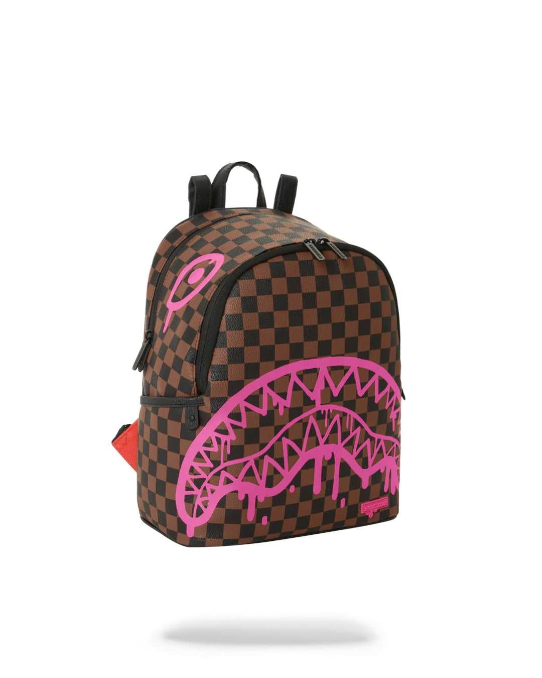 Σακιδια Sprayground Drip Check Savage ροζ καφε | 6175XHBMP