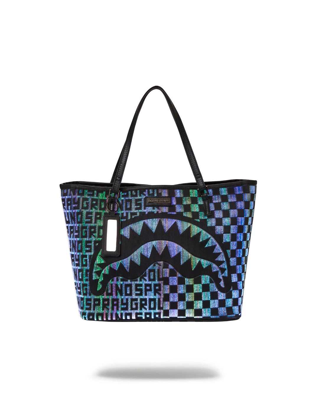 Τσαντεσ Sprayground Fiber Optic Infinity Tote μαυρα | 7139KWUDR