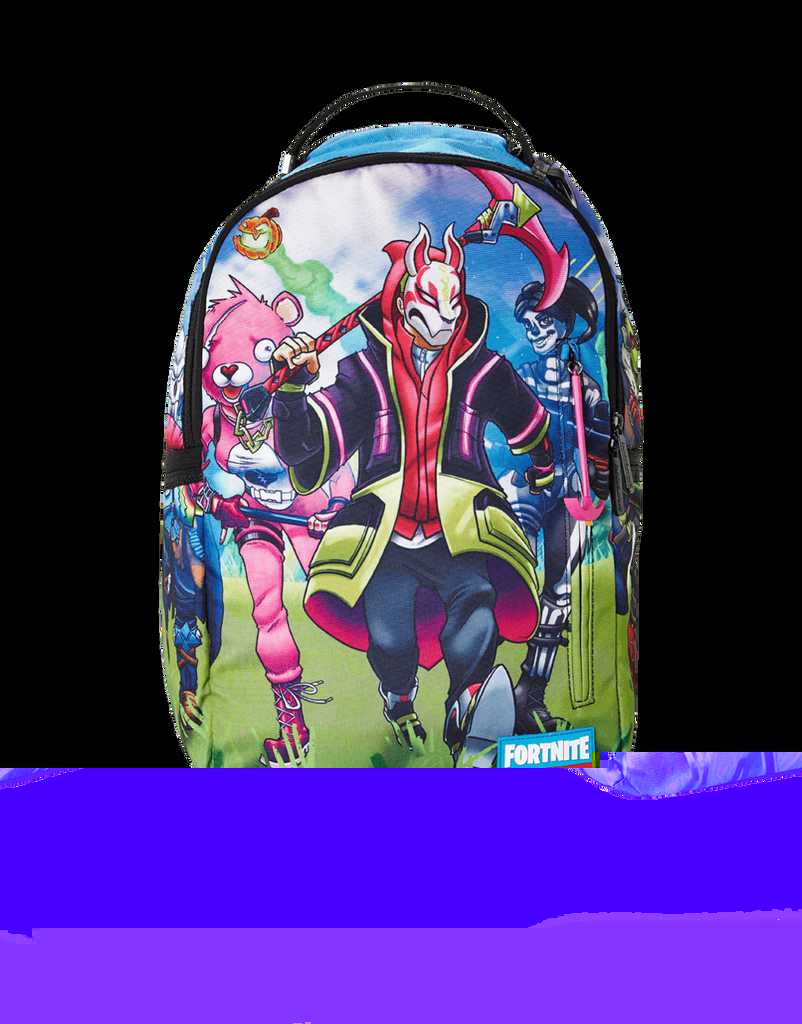 Σακιδια Sprayground Fortnite Running Skins μαυρα | 2479JWMUD