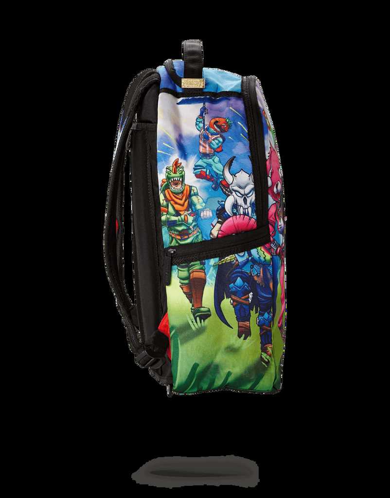 Σακιδια Sprayground Fortnite Running Skins μαυρα | 2479JWMUD