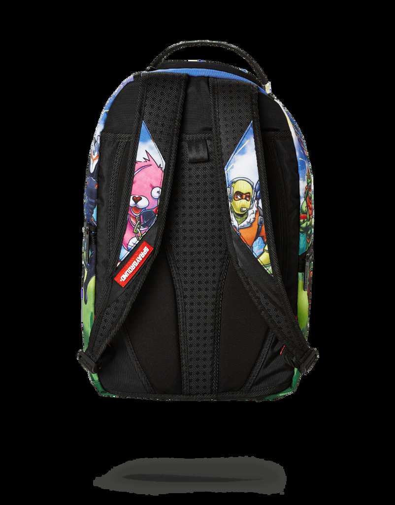 Σακιδια Sprayground Fortnite Running Skins μαυρα | 2479JWMUD